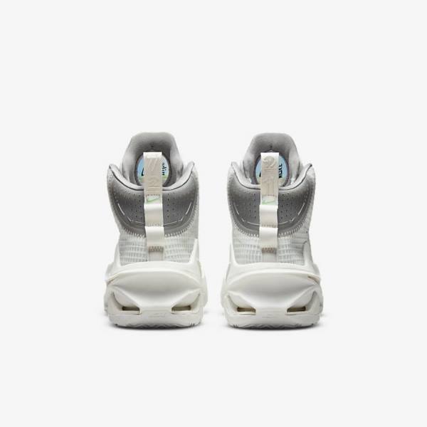 Buty Do Koszykówki Damskie Nike Air Zoom G.T. Jump Białe Czarne Białe | NK467GEX