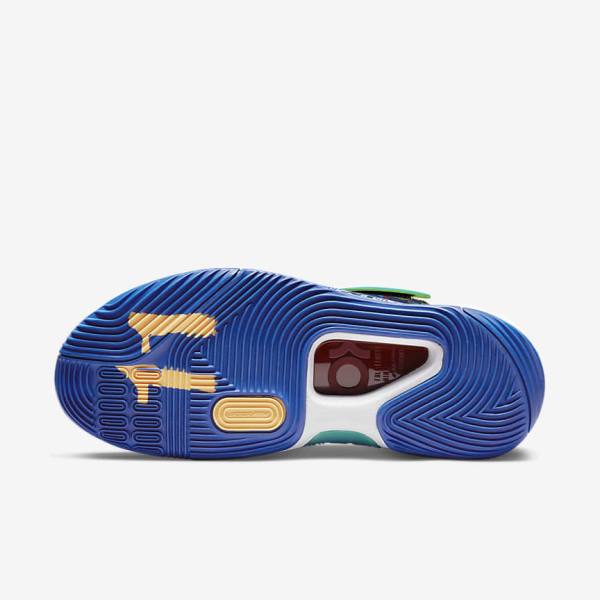 Buty Do Koszykówki Damskie Nike KD14 NRG Niebieskie Królewski Niebieski Niebieskie Głęboka Zielone | NK728OKF