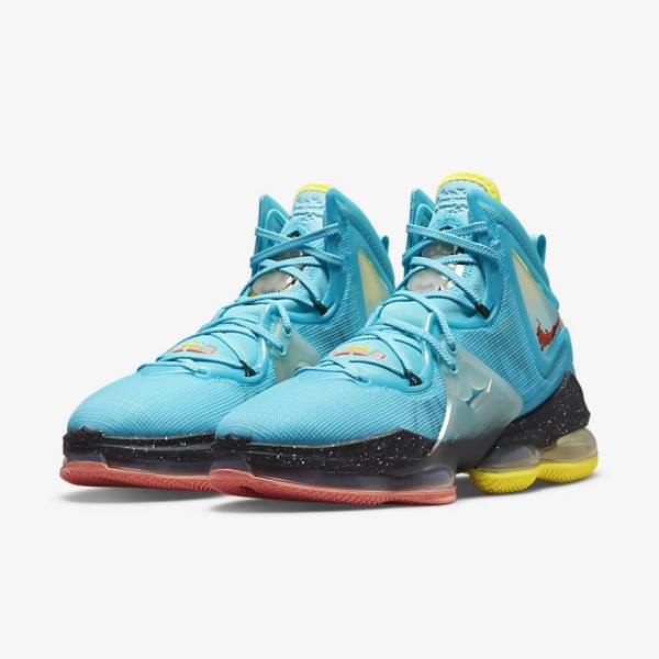 Buty Do Koszykówki Damskie Nike LeBron 19 Czarne Czerwone Czarne | NK974HQC