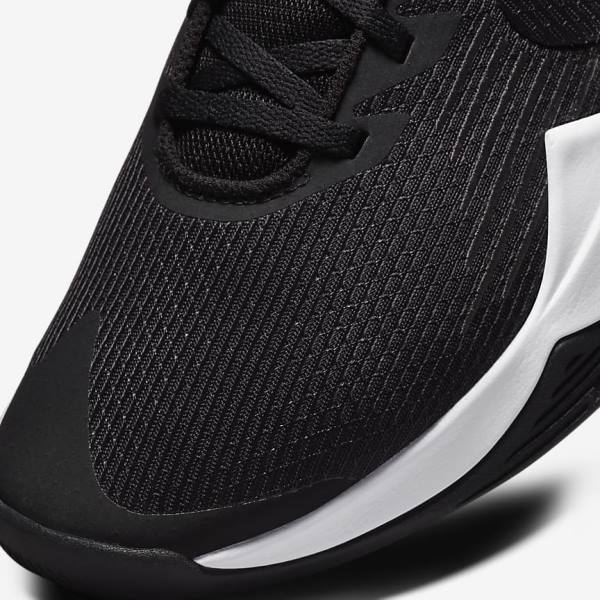 Buty Do Koszykówki Damskie Nike Precision 5 Czarne Ciemny Szare Białe | NK257PDV