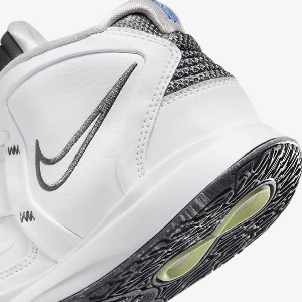 Buty Do Koszykówki Dziecięce Nike Kyrie Infinity Older Białe Głęboka Niebieskie Szare | NK965PWG