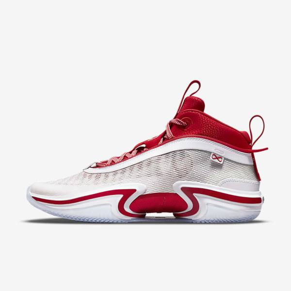 Buty Do Koszykówki Męskie Nike Air Jordan XXXVI SE Kia Global Game Białe Czerwone Białe | NK510GJW