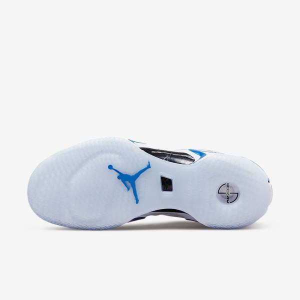 Buty Do Koszykówki Męskie Nike Air Jordan XXXVI Białe Czarne Niebieskie | NK743XIW