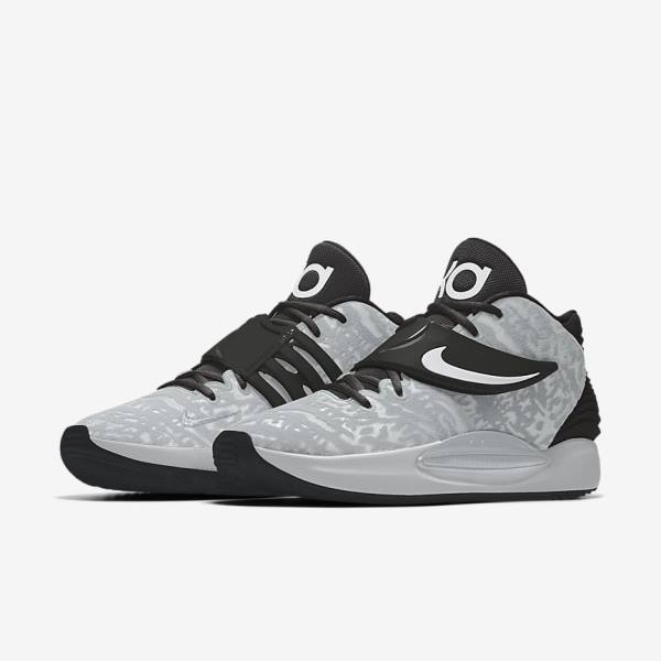 Buty Do Koszykówki Męskie Nike KD14 By You Custom Kolorowe | NK592IBQ