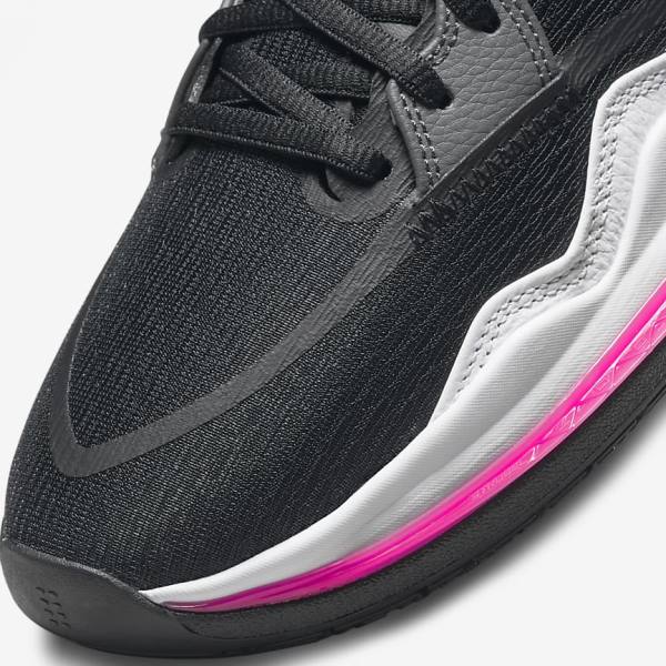 Buty Do Koszykówki Męskie Nike Kyrie Infinity Czarne Szare Różowe Białe | NK594SPE