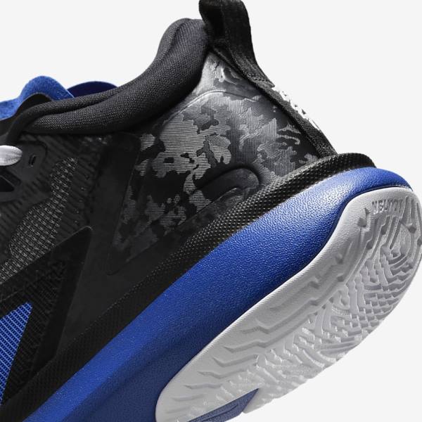 Buty Do Koszykówki Męskie Nike Zion 1 Czarne Królewski Niebieski Białe | NK453CTD