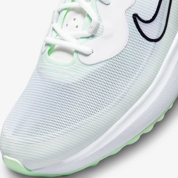 Buty Golfowe Damskie Nike Ace Summerlite Białe Platyna Mięta Czarne | NK864CHQ