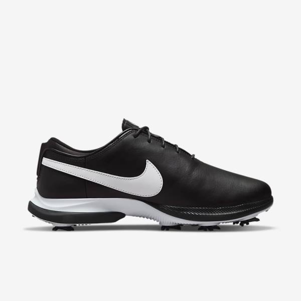 Buty Golfowe Damskie Nike Air Zoom Victory Tour 2 Czarne Białe | NK043HXV