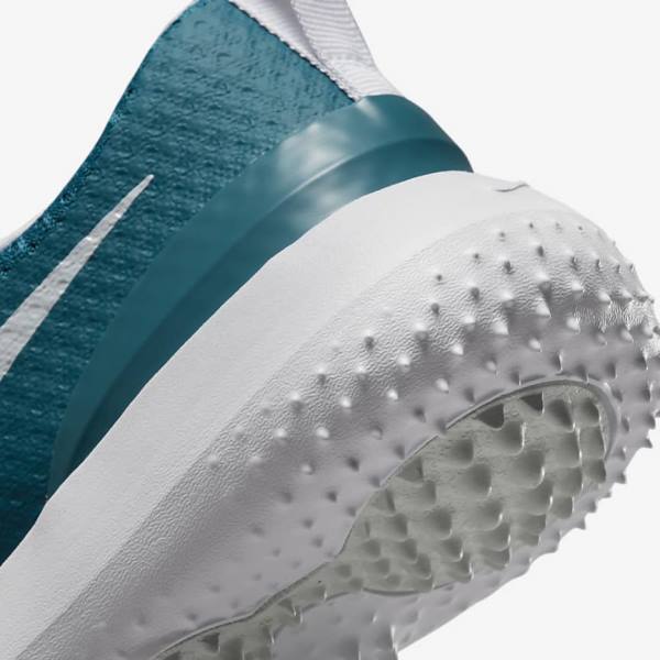 Buty Golfowe Dziecięce Nike Roshe G Jr. Czarne Białe | NK432FDT