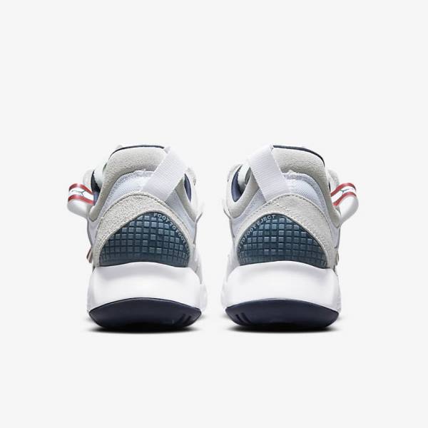 Buty Jordan Damskie Nike Jordan MA2 Paris Saint-Germain Białe Czerwone Czarne Granatowe | NK394CEM