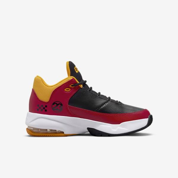 Buty Jordan Dziecięce Nike Jordan Max Aura 3 SE Older Czerwone Złote Czarne | NK506YEW