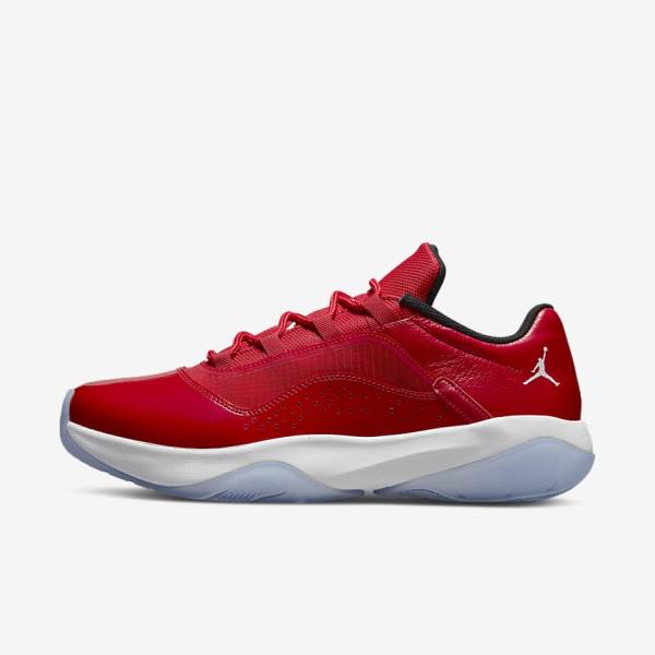 Buty Jordan Męskie Nike Air Jordan 11 CMFT Low Czerwone Czarne Białe | NK810XBD