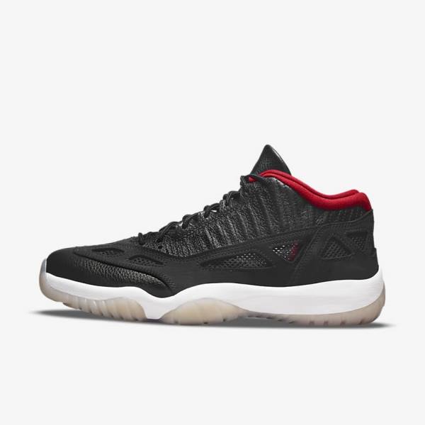 Buty Jordan Męskie Nike Air Jordan 11 Retro Low IE Czarne Kolorowe Czerwone | NK635DJQ