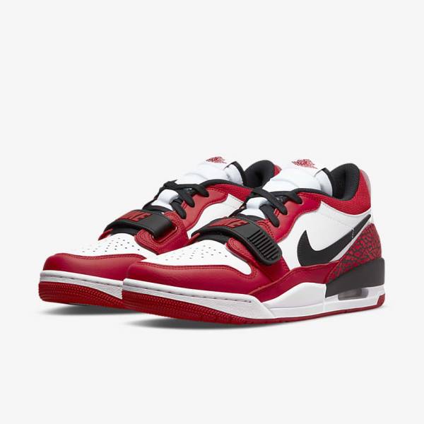 Buty Jordan Męskie Nike Air Jordan Legacy 312 Low Białe Czerwone Czarne | NK627LUD