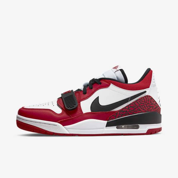 Buty Jordan Męskie Nike Air Jordan Legacy 312 Low Białe Czerwone Czarne | NK627LUD