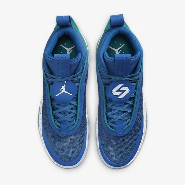 Buty Jordan Męskie Nike Air Jordan XXXVI SE Luka Global Game Niebieskie Białe | NK082LFY