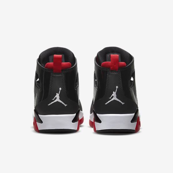 Buty Jordan Męskie Nike Jordan Flight Club 91 Czarne Czerwone Białe | NK258JVA