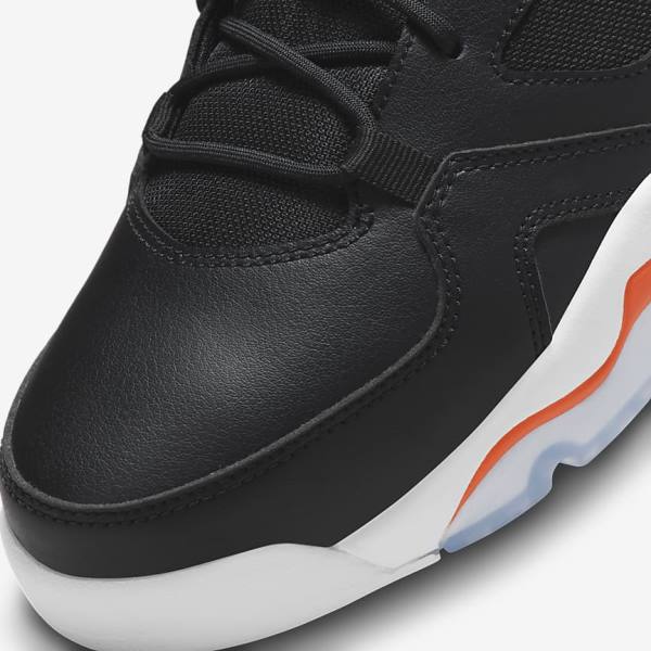 Buty Jordan Męskie Nike Jordan Flight Club 91 Czarne Królewski Niebieski Białe Pomarańczowe | NK295PNZ