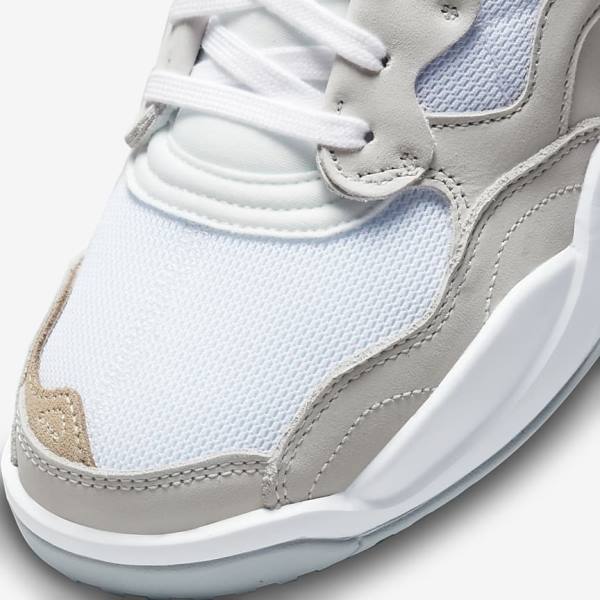 Buty Jordan Męskie Nike Jordan MA2 Białe Khaki Głęboka Beżowe Czerwone | NK076GTK