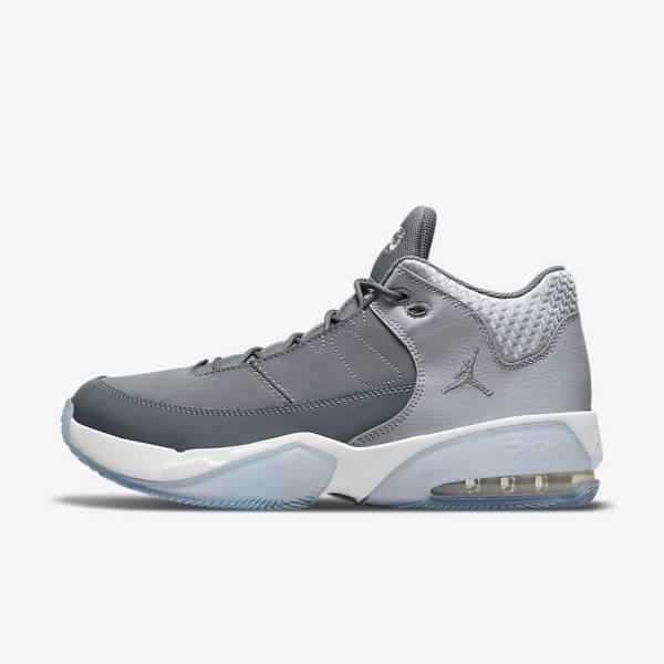 Buty Jordan Męskie Nike Jordan Max Aura 3 Szare Białe Szare | NK035HBK