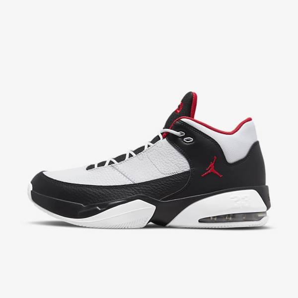 Buty Jordan Męskie Nike Jordan Max Aura 3 Białe Czarne Czerwone | NK197DKP