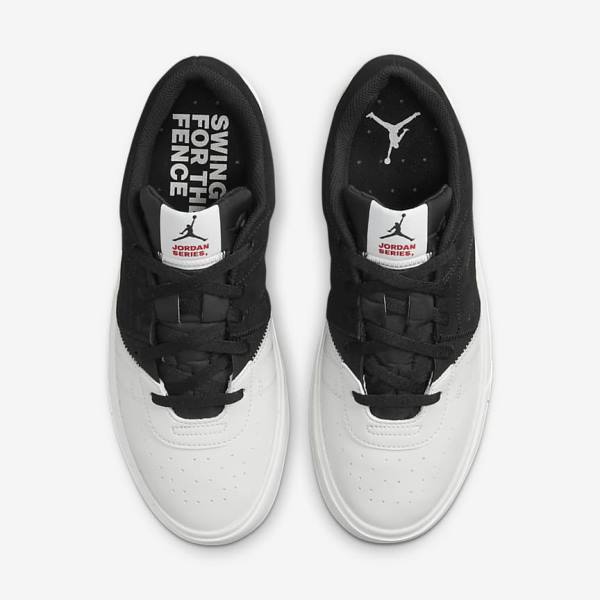 Buty Jordan Męskie Nike Jordan Series ES Czarne Białe Czerwone | NK763FTB