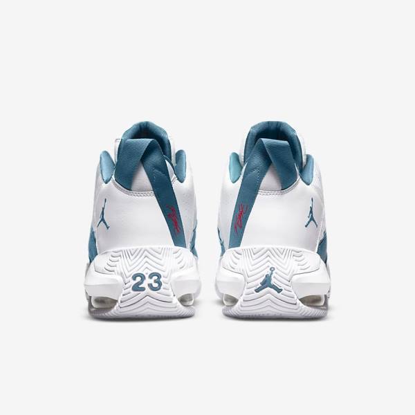 Buty Jordan Męskie Nike Jordan Stay Loyal Białe Czerwone Niebieskie | NK348HYQ