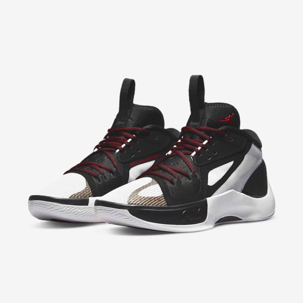 Buty Jordan Męskie Nike Jordan Zoom Separate Czarne Białe Niebieskie Szare Czerwone | NK069OXC