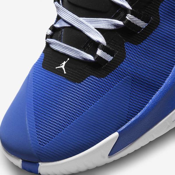 Buty Jordan Męskie Nike Zion 1 Czarne Królewski Niebieski Białe | NK625OJK