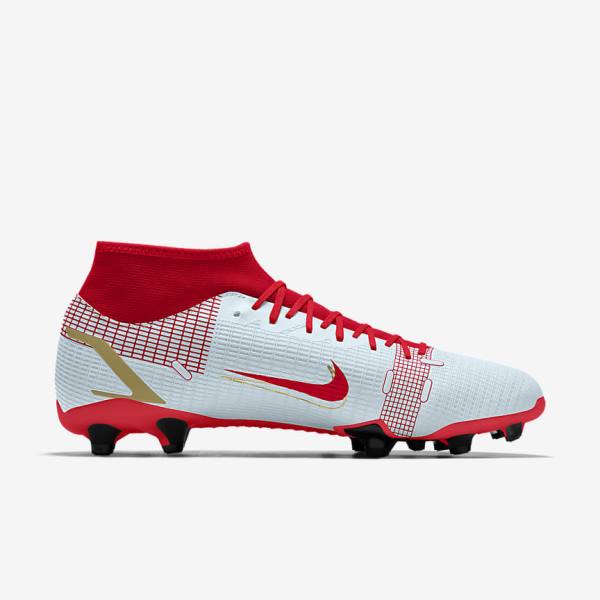 Buty Piłkarskie Damskie Nike Mercurial Superfly 8 Academy By You Custom Kolorowe | NK062BPA