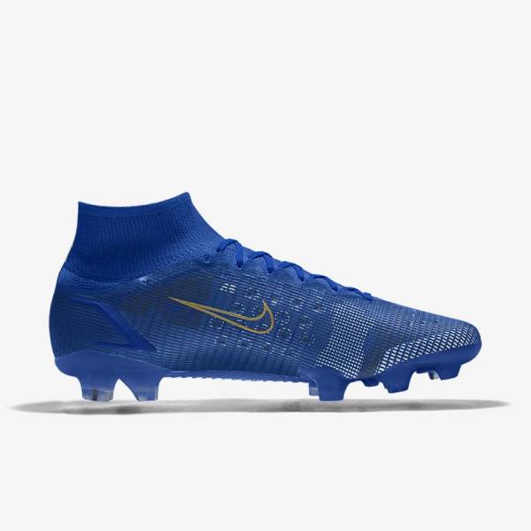 Buty Piłkarskie Damskie Nike Mercurial Superfly 8 Elite By You Custom Kolorowe | NK301BMJ