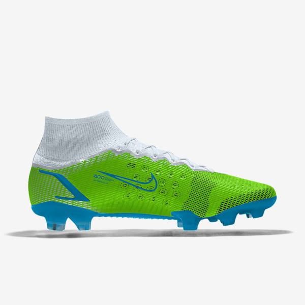 Buty Piłkarskie Damskie Nike Mercurial Superfly 8 Elite By You Custom Kolorowe | NK631BCD