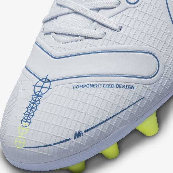 Buty Piłkarskie Damskie Nike Mercurial Superfly 8 Academy AG Artificial-Grass Szare Głęboka Niebieskie Ciemny Niebieskie | NK637FHB