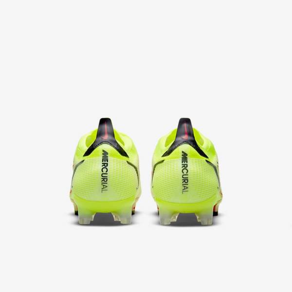 Buty Piłkarskie Damskie Nike Mercurial Vapor 14 Elite FG Firm-Ground Czarne Głęboka Czerwone | NK146SPH