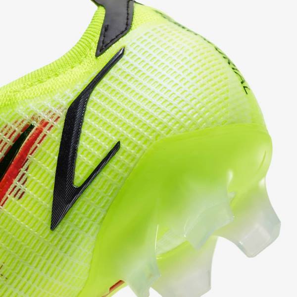 Buty Piłkarskie Damskie Nike Mercurial Vapor 14 Elite FG Firm-Ground Czarne Głęboka Czerwone | NK146SPH