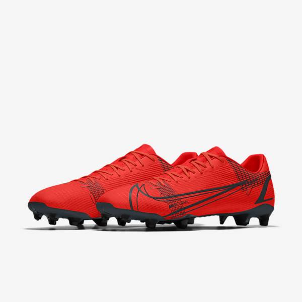 Buty Piłkarskie Damskie Nike Mercurial Vapor 14 Academy By You Custom Kolorowe | NK251TZH