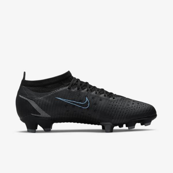 Buty Piłkarskie Damskie Nike Mercurial Vapor 14 Pro FG Firm-Ground Czarne | NK406QJL