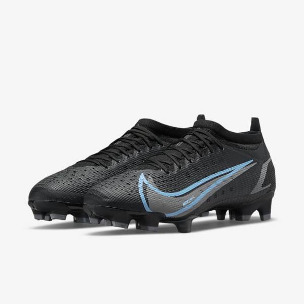 Buty Piłkarskie Damskie Nike Mercurial Vapor 14 Pro FG Firm-Ground Czarne | NK406QJL