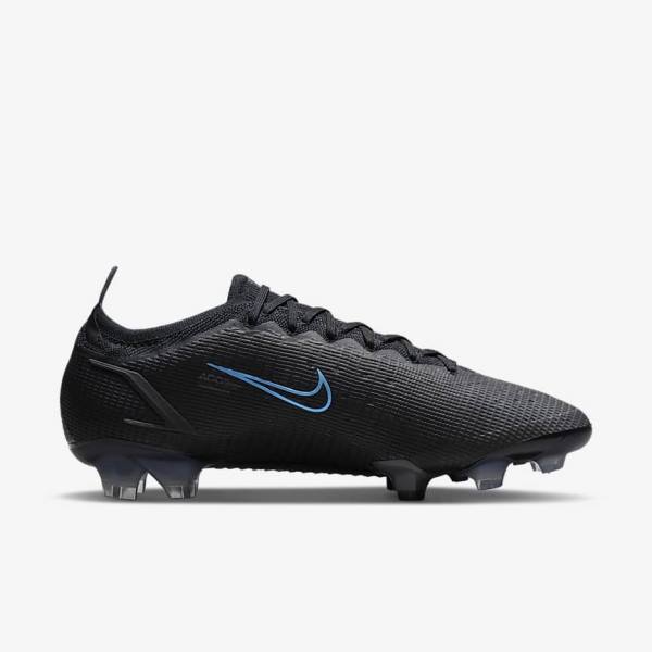 Buty Piłkarskie Damskie Nike Mercurial Vapor 14 Elite FG Firm-Ground Czarne | NK634DLK