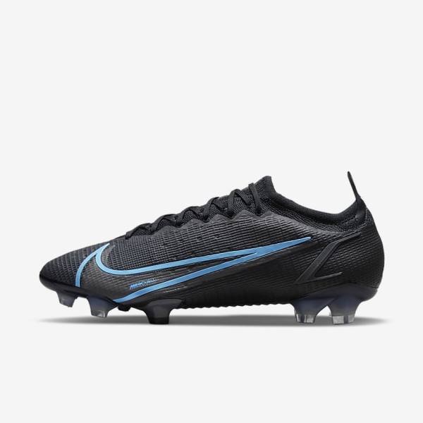 Buty Piłkarskie Damskie Nike Mercurial Vapor 14 Elite FG Firm-Ground Czarne | NK634DLK