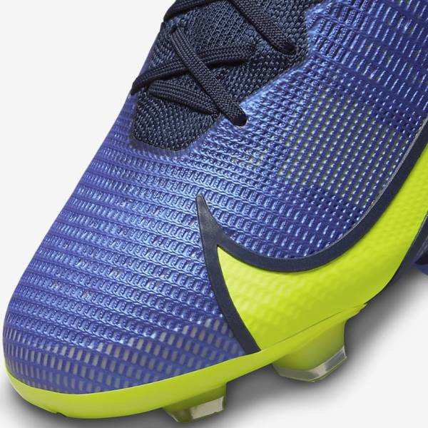 Buty Piłkarskie Damskie Nike Mercurial Vapor 14 Elite FG Firm-Ground Niebieskie | NK829QZU