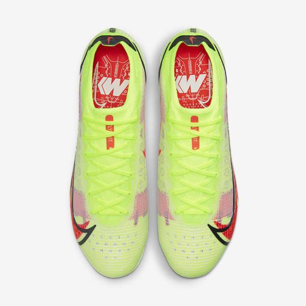 Buty Piłkarskie Damskie Nike Mercurial Vapor 14 Elite SG-Pro AC Soft-Ground Czarne Głęboka Czerwone | NK937WEZ