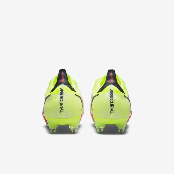 Buty Piłkarskie Damskie Nike Mercurial Vapor 14 Elite SG-Pro AC Soft-Ground Czarne Głęboka Czerwone | NK937WEZ