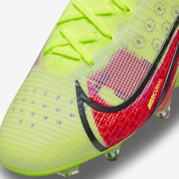 Buty Piłkarskie Damskie Nike Mercurial Vapor 14 Elite SG-Pro AC Soft-Ground Czarne Głęboka Czerwone | NK937WEZ