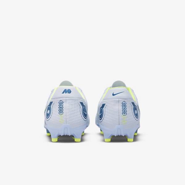 Buty Piłkarskie Damskie Nike Mercurial Vapor 14 Academy MG Multi-Ground Szare Głęboka Niebieskie Niebieskie | NK970XIZ