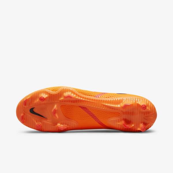 Buty Piłkarskie Damskie Nike Phantom GT2 Pro FG Firm-Ground Pomarańczowe Głęboka Czerwone Czarne | NK178VDP