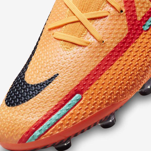 Buty Piłkarskie Damskie Nike Phantom GT2 Elite AG-Pro Artificial-Grass Pomarańczowe Głęboka Czerwone Czarne | NK408QBA