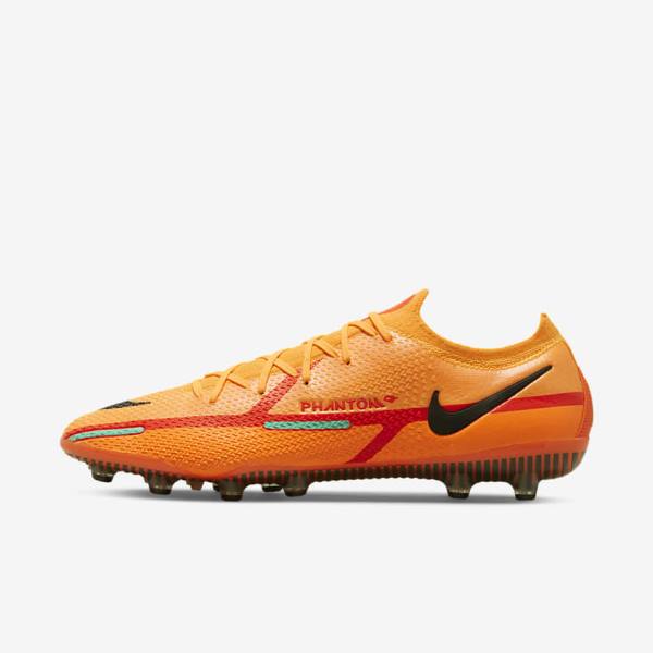 Buty Piłkarskie Damskie Nike Phantom GT2 Elite AG-Pro Artificial-Grass Pomarańczowe Głęboka Czerwone Czarne | NK408QBA