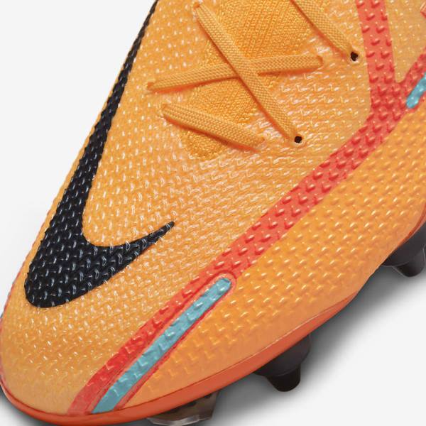 Buty Piłkarskie Damskie Nike Phantom GT2 Elite SG-Pro AC Soft-Ground Pomarańczowe Głęboka Czerwone Czarne | NK480RTN