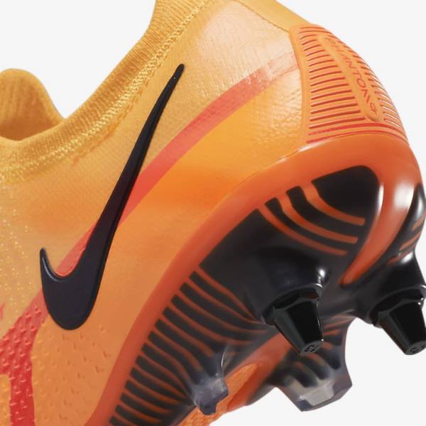 Buty Piłkarskie Damskie Nike Phantom GT2 Elite SG-Pro AC Soft-Ground Pomarańczowe Głęboka Czerwone Czarne | NK480RTN